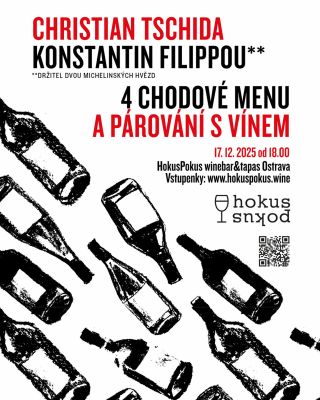 ✨ Výjimečný večer pro skutečné milovníky vína a gastronomie✨ Do Ostravy míří vinařská a kulinářská elita – Christian...